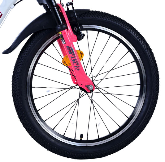 Volare XC Race Børnecykel - 20 tommer - 7 gear - Hvid Pink