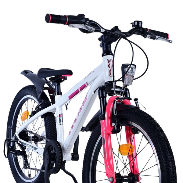 Volare XC Race Børnecykel - 20 tommer - 7 gear - Hvid Pink