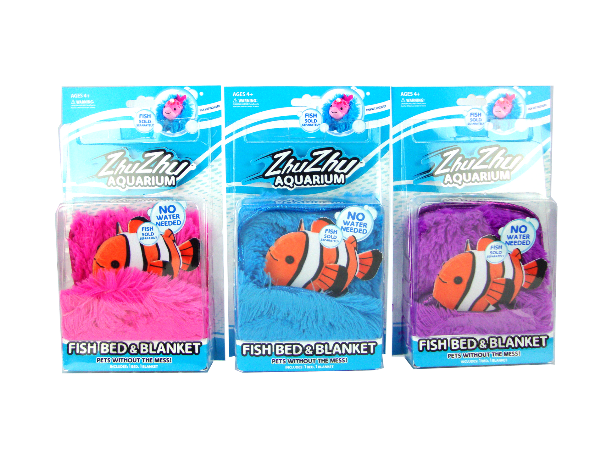 Zhu Zhu Aquarium Seng og Tæppesæt