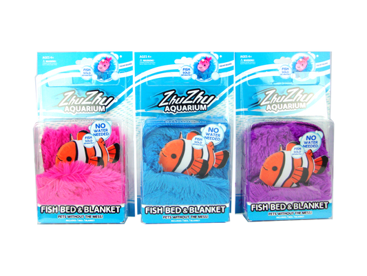 Zhu Zhu Aquarium Seng og Tæppesæt
