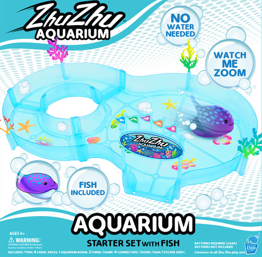 Zhu Zhu Aquarium Startsæt med Fisk