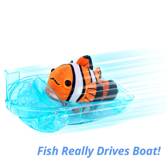 Zhu Zhu Aquarium Speedbåd & Dok