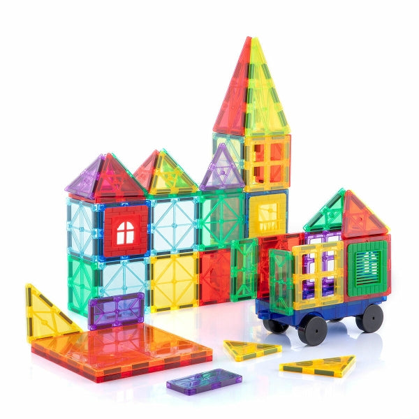 Magnetiske 3D-Byggeklodser (57 dele)