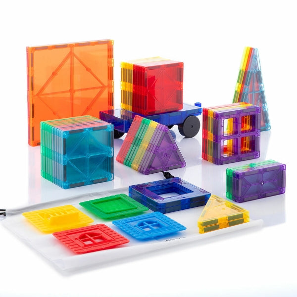 Magnetiske 3D-Byggeklodser (57 dele)