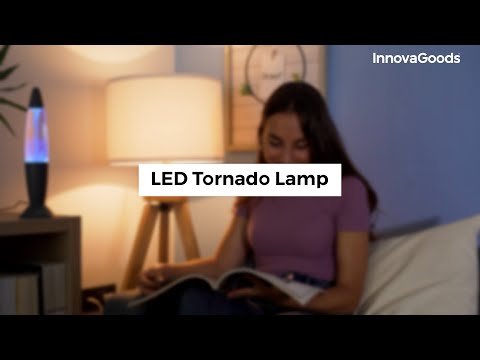 Tornado LED Lava Lampe
