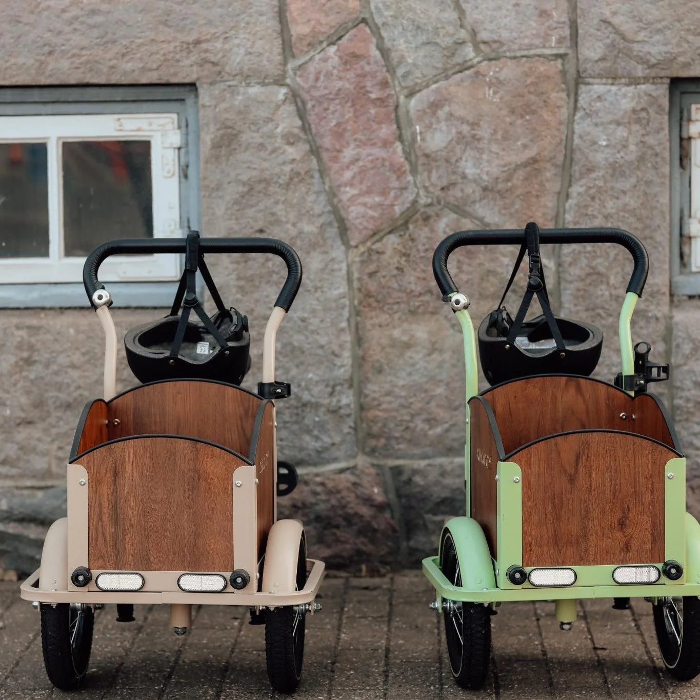 Søskendepakken - 2 børneladcykler